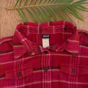 Patagonia Fjord Flannel Shirt, Size 8